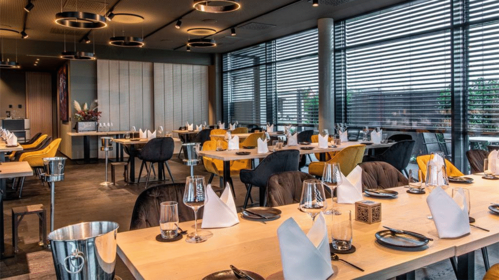 Oświetlenie restauracji Troyka